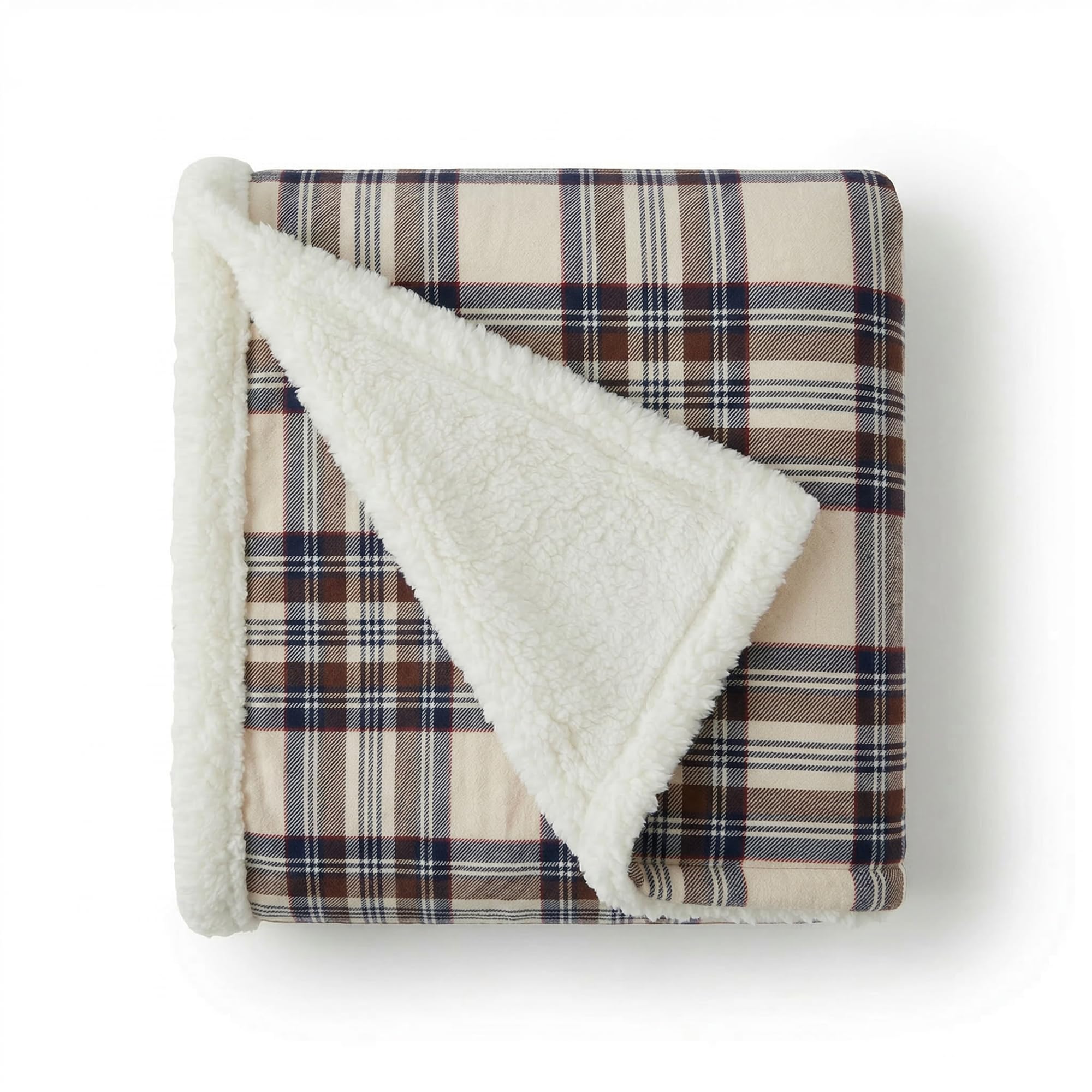 Amazon.com: Eddie Bauer - Sherpa Throw Blanket for Couch 50x60